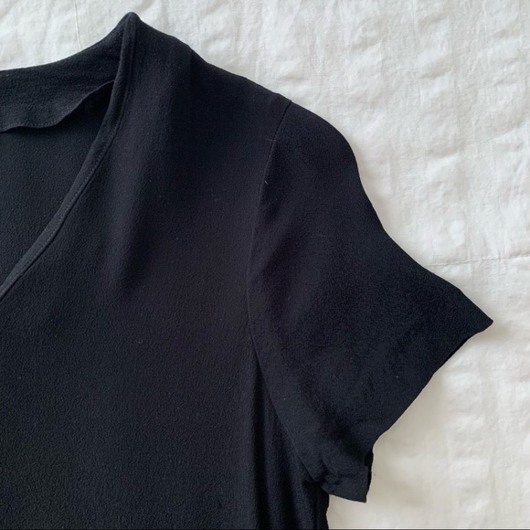 Madewell Black Side Button Easy Dress - Picture 8 of 12
